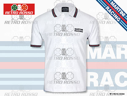 MARTINI RACING 1981 Polo Shirt blanc S