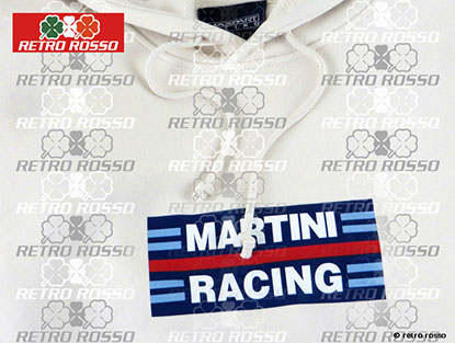 MARTINI RACING Hoodie Core Logo Cream S