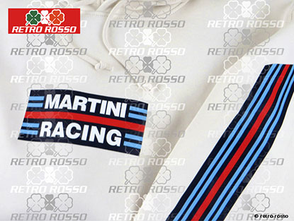 MARTINI RACING Hoodie Core Logo Cream S