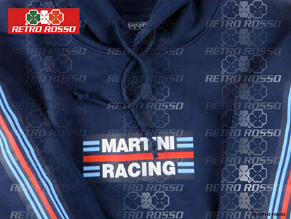 MARTINI RACING Hoodie Core Logo Navy M