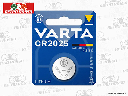 Pile-bouton batterie CR2025 Varta 160mAh Lithium