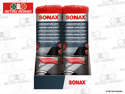 Sonax Chiffons microfibres extérieurs (lot de 2)