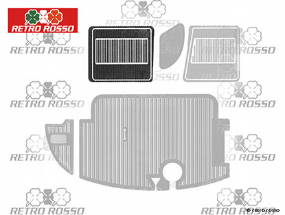 Tapis en caoutchouc avant gauche Giulietta Sprint / SS