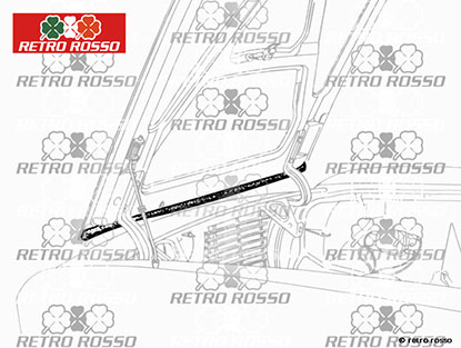 Joint compartiment moteur GT Bertone 1. Serie / GTA
