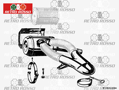 Carter filtre à air Giulia Spider / Sprint 1600cc