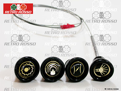 Jeu boutons tableau 750 / 101 Giulietta (or)