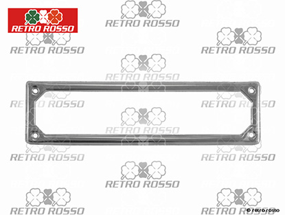 Encadrement chromé plaque avant Alfa Romeo NOS