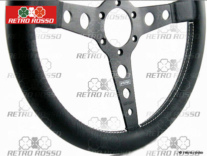 Volant en cuir  noir  MOMO 350mm  Prototipo