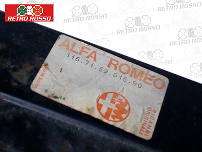 Capot coffre Alfa Romeo Giulietta (116) originale NOS