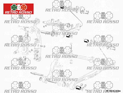 Silenbloc bras de suspension 1900 / 2000 / 2600