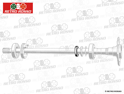 Joint spi roulement latéral p. carter diff. 2000 / 2600 SKF