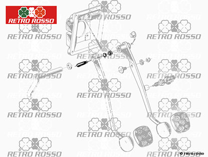 Clavette pour axe pédale embrayage / frein 105 / 115