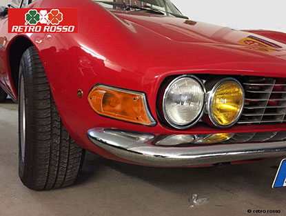 Jeu cabochons clignotant orange Fiat Dino Spider