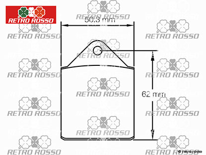 Plaquettes de frein avant Pagid Racing Dunlop RSH29E