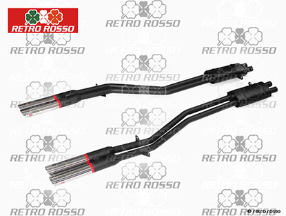 ANSA Silencieux arrière gauche Ferrari 250 GTE 1660mm