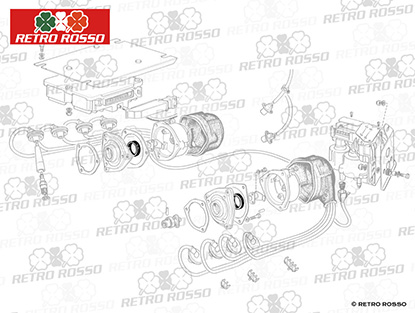 Joint spi distributeur Ferrari 208 / 328 / 412 / 3.2QV / TR