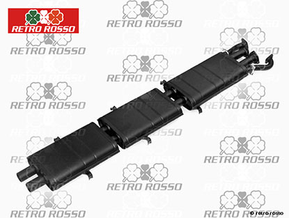 ANSA Silencieux central droite Ferrari 400 - 400i