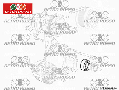 Poulie de renvoi poly-V Ferrari 355 / 456 / 550