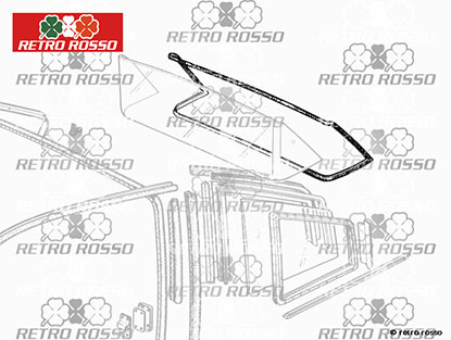 Joint lunette arrière Ferrari 208 / 308 / 328