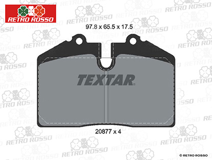 Plaquettes de frein arrière Ferrari 550 / 575 Maranello 