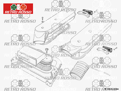 Set (2) Filtre à air  Lamborghini Urraco