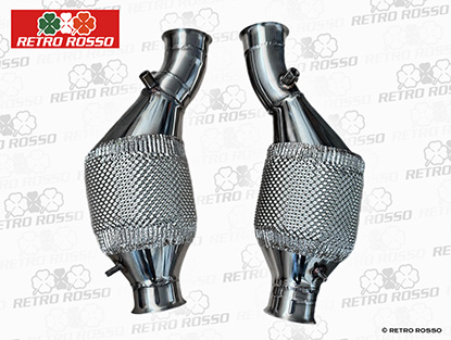 ANSA jeu (2) catalyseurs INOX Lamborghini Gallardo 1.S