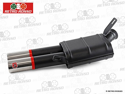 ANSA silencieux arrière gauche Maserati Khamsin