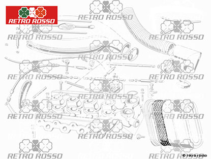 Filtre à air  Maserati Ghibli 4.7  /Maserati Indy 4.9