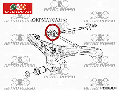 Joint à rotule pour bras de suspension arriere Maserati