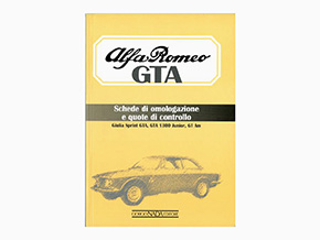 Alfa GTA - schede di omologazione e quote di controllo