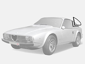 Joint déflecteur arrière gauche Junior Zagato