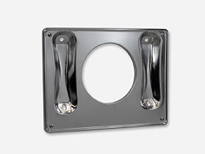 Support  plaque Bertone GT / GTV (Acier INOX)