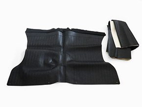 Habillage compartiment arrière scay noir Fastback Spider