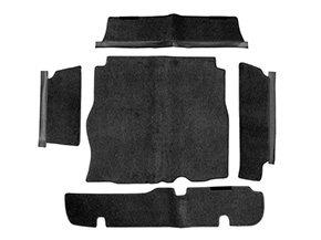 Moquette coffre noir Montreal