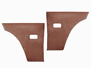 Jeu (2) habillages latéraux marron 1750 GTV Bertone 2.S