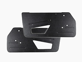 Jeu (2) habillages porte Spider 78 - 89 noir
