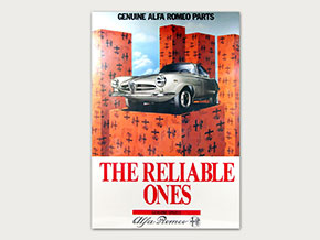 Poster Genuine parts Alfa Giulietta SS
