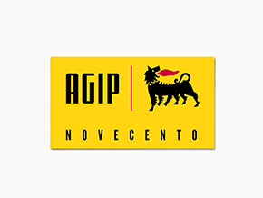 AGIP Novecento autocollant 80 x 45mm