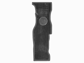 Tapis en caoutchouc droit Giulia ped. plancher