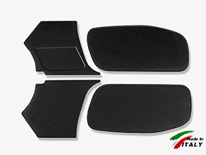 Jeu (4) habillages porte 750 / 101 Spider noir