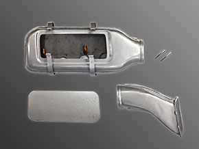 Carter filtre à air  Autodelta Aluminum GTA / GTAm