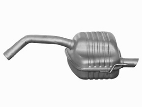 Silencieux terminal 147 TS 16V