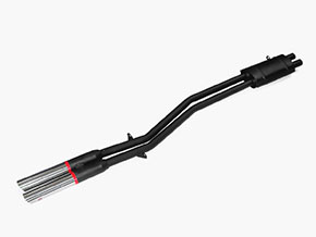 ANSA Silencieux arrière droit Ferrari 250 GTE 1660mm