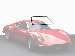 Joint pare-brise Ferrari Dino 206 - 246