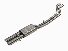 Silencieux arrière gauche Ferrari 400 / 400i / 412 INOX
