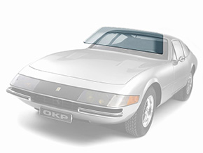 Pare-brise clair Ferrari 365 GTB / 4 Dayona 