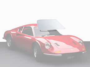 Pare-brise clair Ferrari 206 - 246 Dino GT / GTS