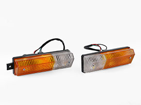 Set Clignotant avant  308 blanc / orange