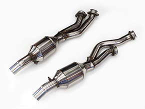 ANSA jeu (2) catalyseurs INOX Ferrari 550 Maranello