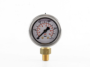 Fuel gauge 0 - BAR for Malpassi King Filter